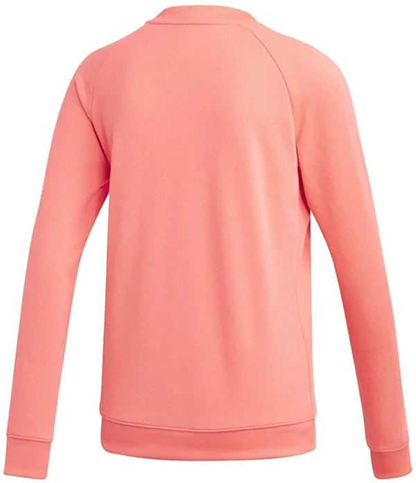 Adidas Women's Trefoil Crew Sweatshirt, Flash Red