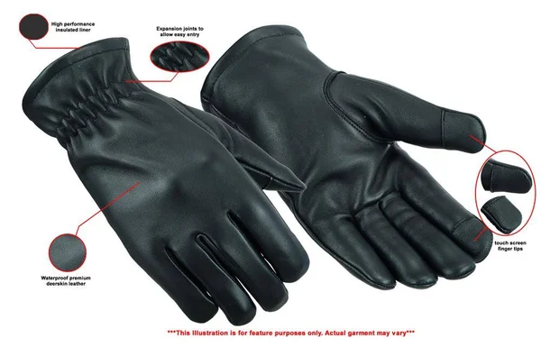 DS53 Deerskin Waterproof Thermal Lined Glove 2XL