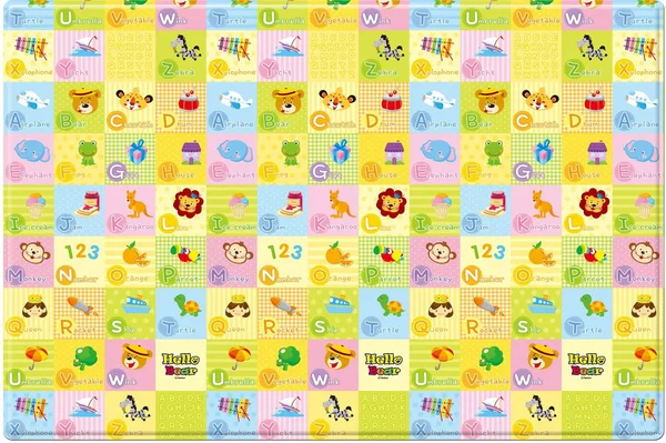 Parklon Baby Soft Play Mat (Hello Bear Smiletown - Large)