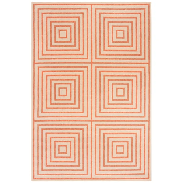 Safavieh Linden LND123N Cream/Blue 8& x 10& Area Rug