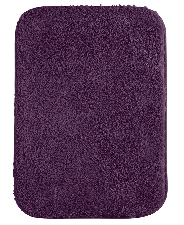 Charter Club Elite 25.5x22 x 44x22 Bath Rug - Created for Macy&s - Plum