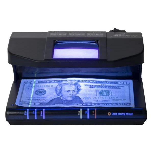 Royal Sovereign UV - mg, FL, and Microprint 4-Way Counterfeit Detector in Black