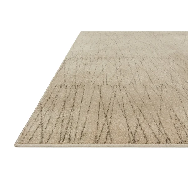 Alexander Home Bradford Modern Pendulum Area Rug - 6&-7x22 x 9&-7x22 - Beige, Pepper