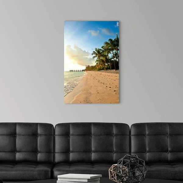 Walk The Beach - Canvas Wall Art, 20x30, Great Big Canvas