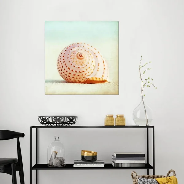 Carolyn Cochrane Canvas Art Prints - Seashell Voices ( scenic & landscapes > Nature > Sea Shells art)