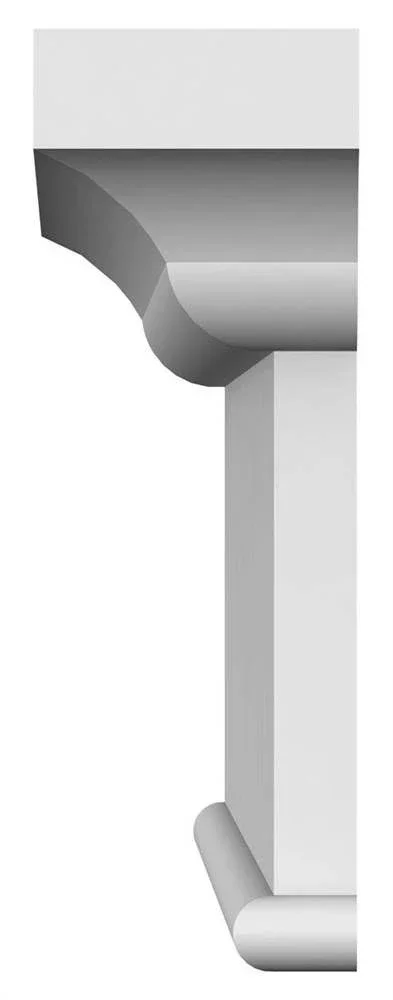 87x22 Bottom Width x 90 1/8x22 Top Width x 6 1/8x22H x 1/2x22P Craftsman Crosshead