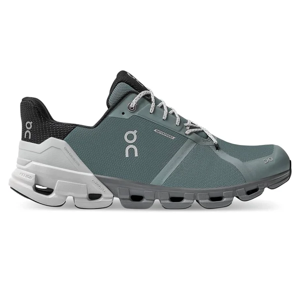 on Running Men's Cloudflyer Waterproof Sea - Glacier, 10, D