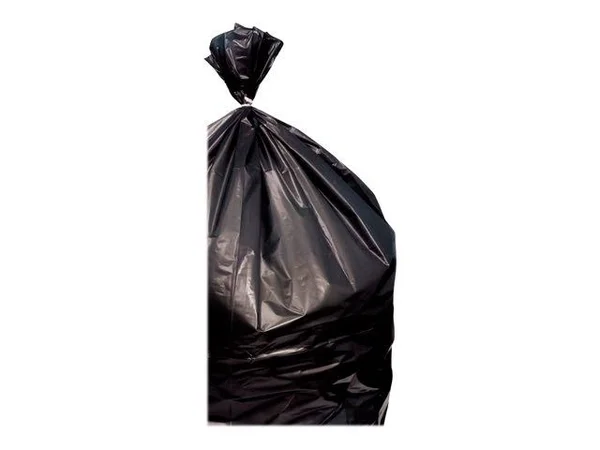 Heritage Low-Density Repro Can Liner 60 Gal 2 Mil 38 x 58 Black 100/Carton