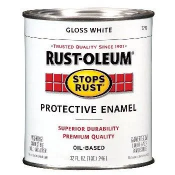 Protective Enamel Paint - Gloss White ~ Quart