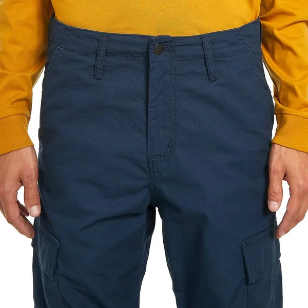Carhartt WIP Regular Cargo Pant Columbia Ripstop - 6.5 oz - Admiral Rinsed - 32/34 - Men