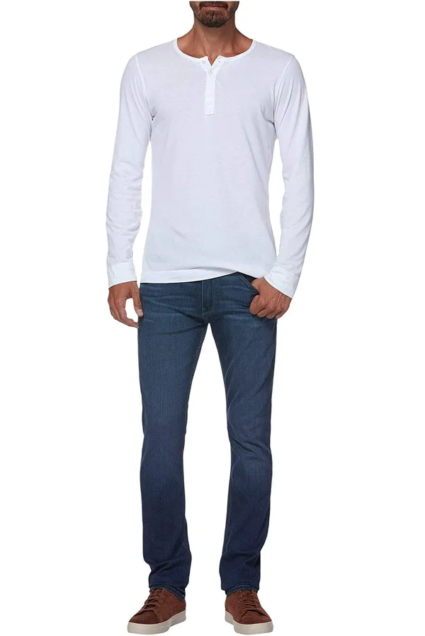 Paige Men's Federal - Leo Slim Jeans, Blue, Size 34