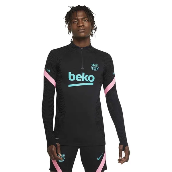 2020-2021 Barcelona CL Vaporknit Strike Drill Top (Black)