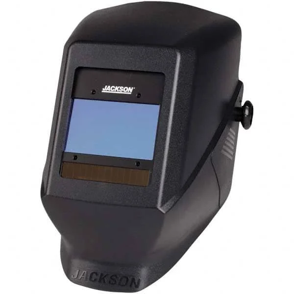 Jackson Safety Shade 9 to 13 - Auto-Darkening Welding Helmet - Black, Thermoplastic, 2.36x22 Window Width x 3.93x22 Window Height