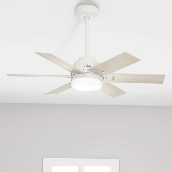 Hunter 51206 Pacer with LED Light 44 inch Ceiling Fan in Indigo Blue