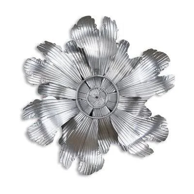 Ophelia & Co. Galvanized Flower Wall D Cor