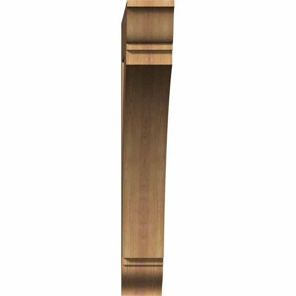 Ekena Millwork BKT06X38X38THR01SWR 5 1/2x22W x 38x22D x 38x22H Thorton Traditional Smooth Bracket - Western Red Cedar