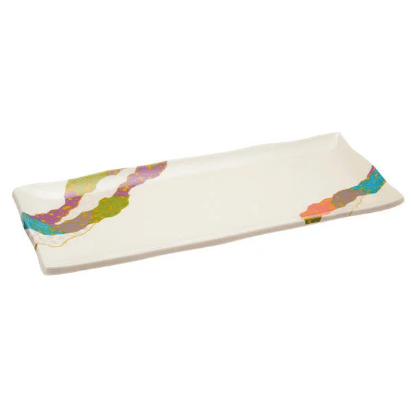 Get Enterprises 142-28-Co - Contemporary PLATE, 11x22 x 4-1/2x22