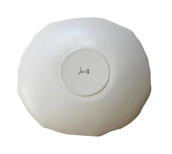 Jars Plume Dinner Plate - White Pearl