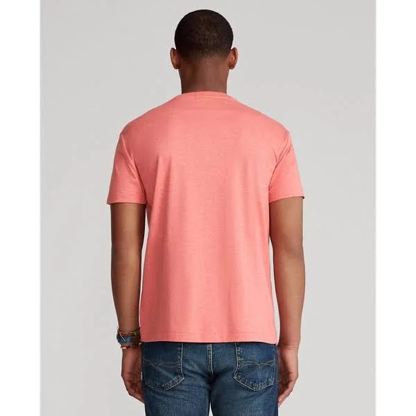 Polo Ralph Lauren Women's Classic-Fit Soft Cotton Crewneck T-Shirt - Pink - Size Medium