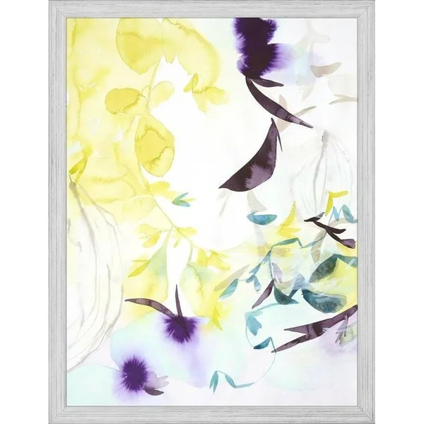 Easy Art Prints ELISA Sheehan's 'Springs Requital 2' Premium Canvas Art - 24 x 18 - Brazilian Barnwood Frame