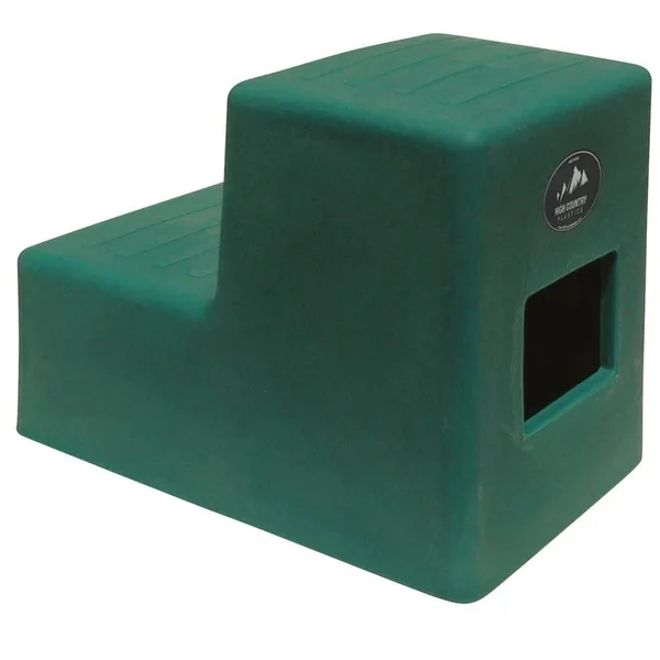 High Country Plastics 2 Step Mounting BLOCK - Green