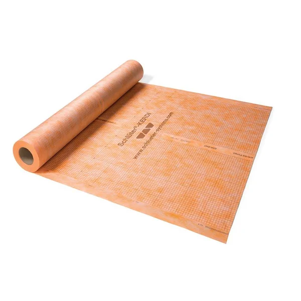Schluter Systems 323-sq ft 0.008-in Orange Plastic Commercial/Residential Tile Membrane, KERDI200200/15M