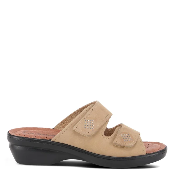 Flexus Women S Aditi Black Slide Sandal