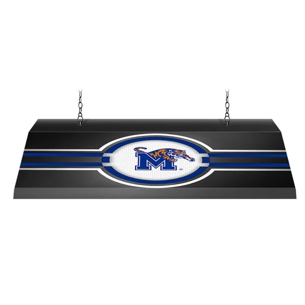 SportsBling.com Memphis Tigers: Edge Glow Pool Table Light Blue, Gray