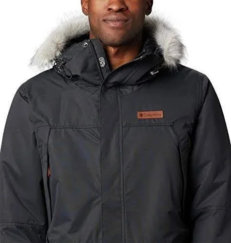 Columbia Men & S South Canyon Long Down Parka - Black