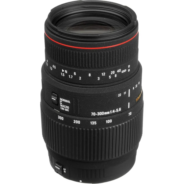 Sigma Telephoto Zoom Lens for Canon EF - 70mm-300mm - F/4.0-5.6