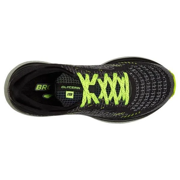 Brooks Women's Glycerin 19 Running Shoes, Black