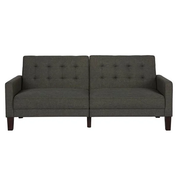 Better Homes & Gardens Porter Fabric Tufted Futon, Multiple Colors