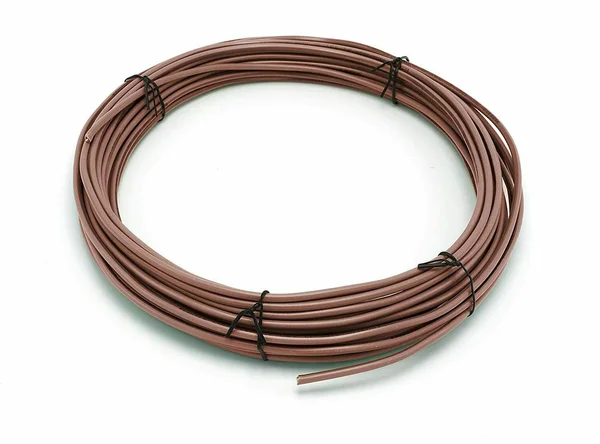 The Cimple Co - THHN - Building Wire - Brown Jacket - 10 Gauge Solid Copper UL UV - 200 ft