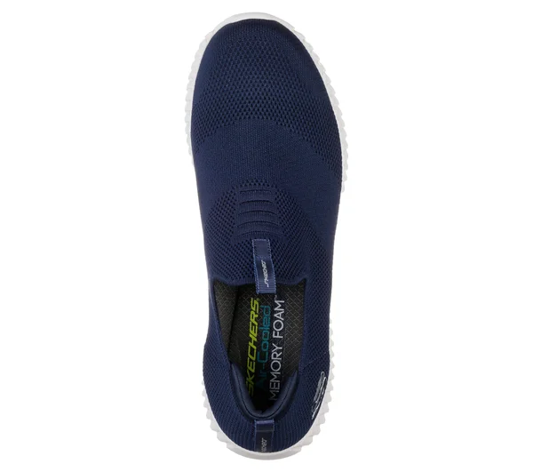 Skechers Men's Elite Flex Wasick Slip on Sneaker, Navy