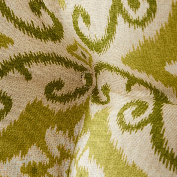 Set of 2 Shoreham Ikat Outdoor High Back Chair Cushions - Kensington Garden