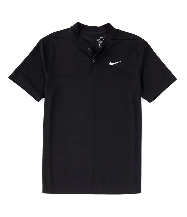 Nike Men's Dri-Fit Victory Blade Golf Polo - XL, Black