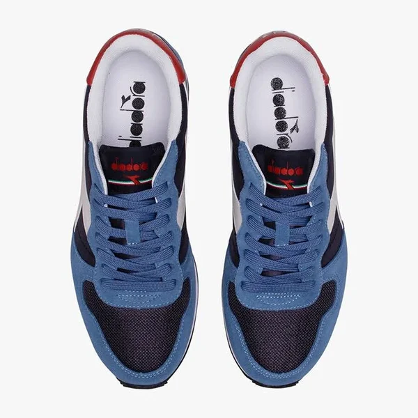 Diadora Camaro Shoes Navy Blue Red Beige - 45.5