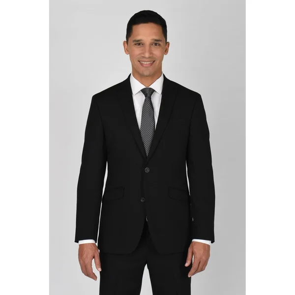 Kenneth Cole Reaction Black Suit SEPARATE Coat - 42S