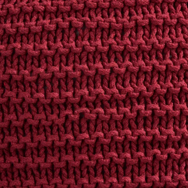 17.25x22 Burgundy Red Contemporary Square Knitted Throw Pillow