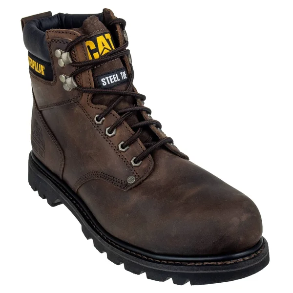 Caterpillar Second Shift Steel Toe Work Boot - Men's, Brown, Size 7.5, Boots