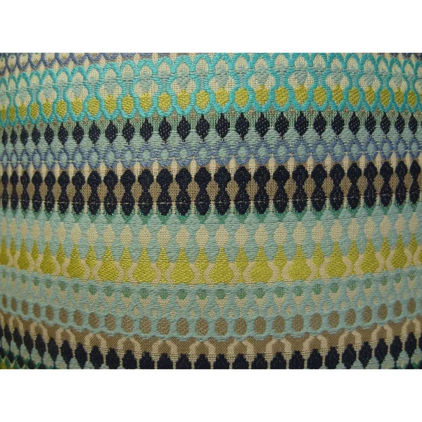 Plutus Alpenglow Turquoise Handmade Throw Pillow 18x22 x 18x22