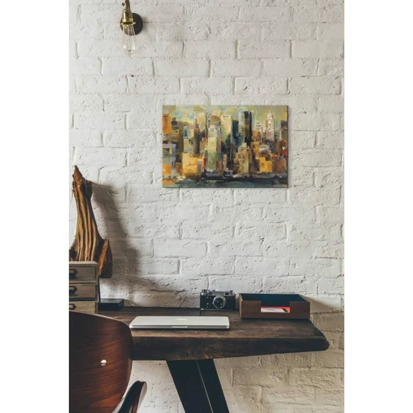 Epic Graffiti &New York New York& by Marilyn Hageman, Canvas Wall Art, 60x22x40x22