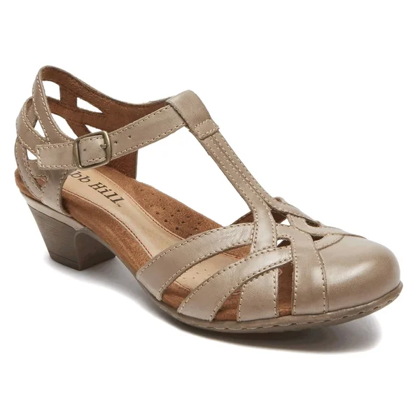 Cobb Hill Women's Aubrey Khaki Leather