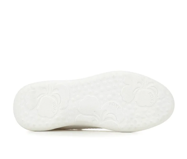 Roxy Crews Court SlipOn Sneaker - Women's, White, Size 11, Slip-Ons, Sneakers, Slip-On