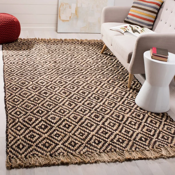 Safavieh Natural Fiber NF266E 8&0x22 x 10&0x22 Brown - Natural Area Rug