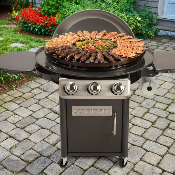 Cuisinart-Grills-CGG-999-30 inch Deluxe Outdoor Griddle Cooking Center