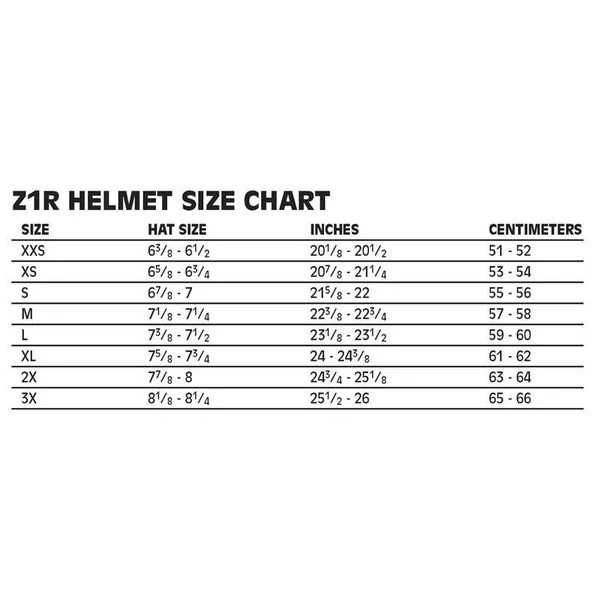 Z1R Saturn SV Helmet - Black - Large