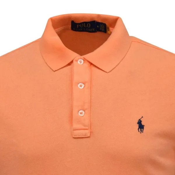 Polo Ralph Lauren Neon Peach Polo Shirt Size: M