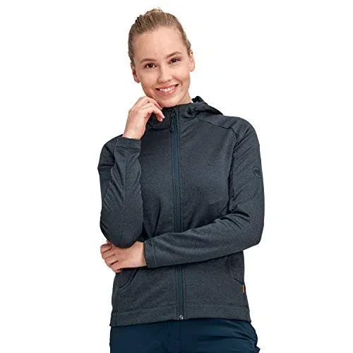 Mammut Women's Nair ml Hooded Jacket - Small - Marine Melange
