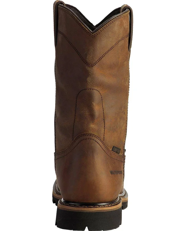 Justin Men's Worker II Pulley Composite Toe Work Boots - WK4630 - Size 8.5